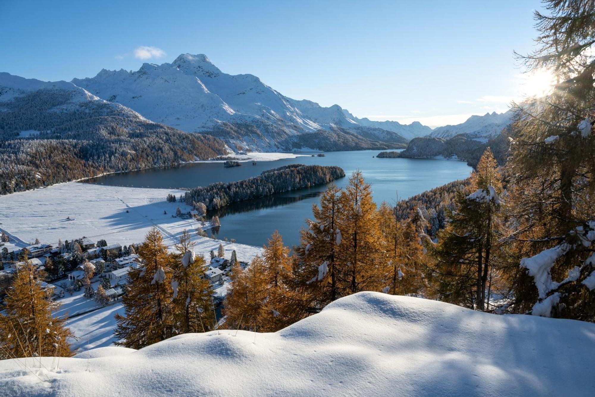 Hotel Cristallina Sils Maria Eksteriør billede
