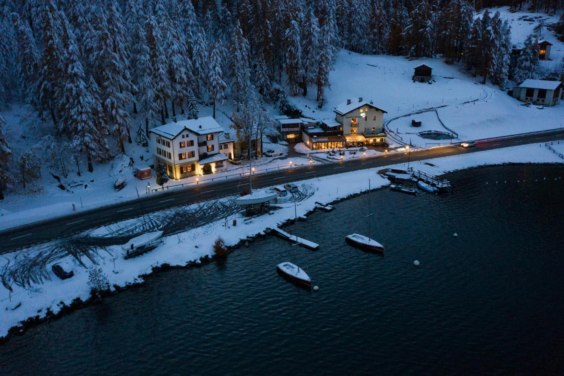 Hotel Cristallina Sils Maria Eksteriør billede